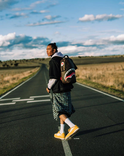 Sprayground SHARKS IN PARIS BLUR EFFECT BACKPACK