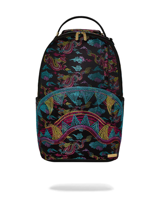 Sprayground EMBROIDERED DRAGONS DLX BACKPACK