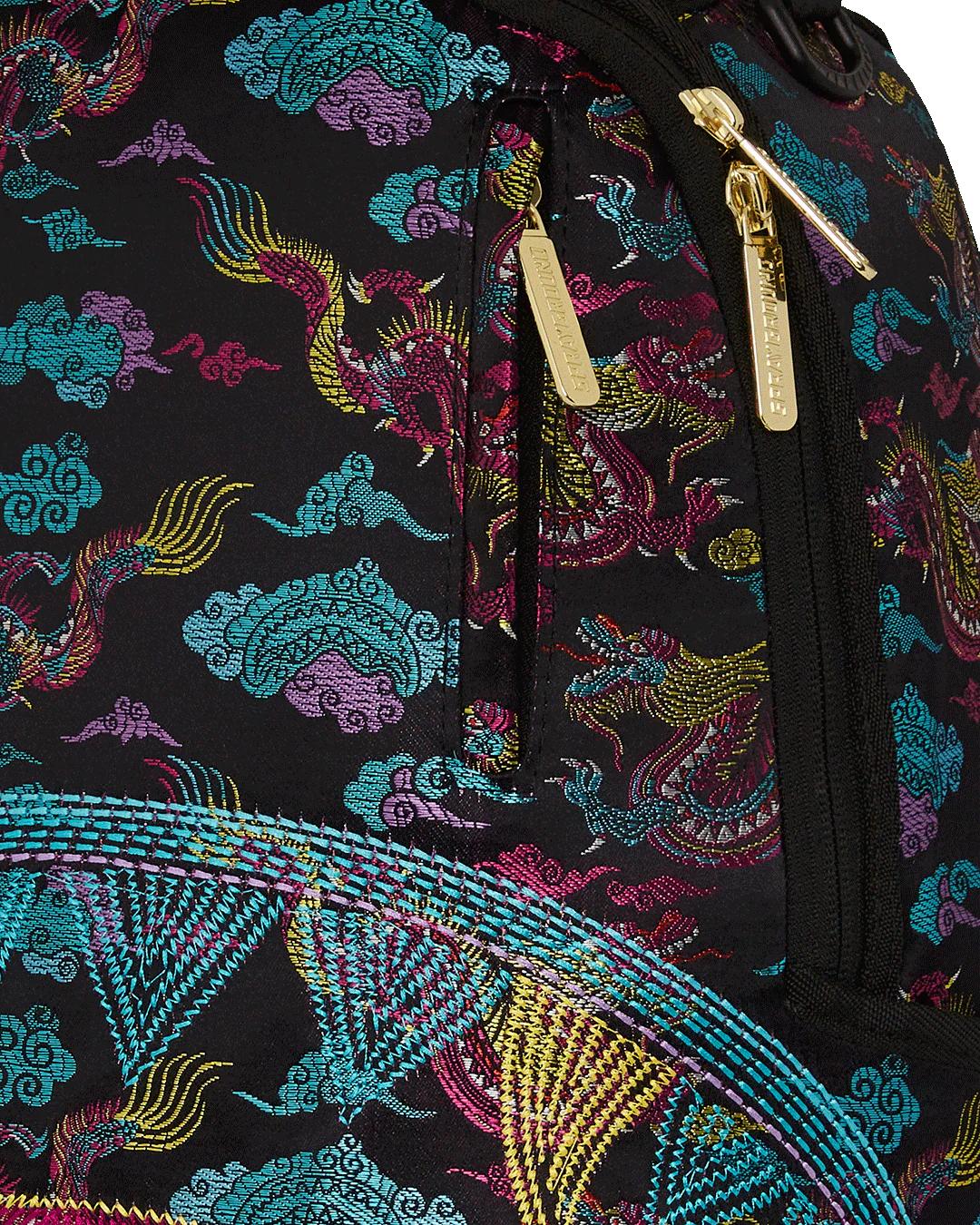 Sprayground EMBROIDERED DRAGONS DLX BACKPACK