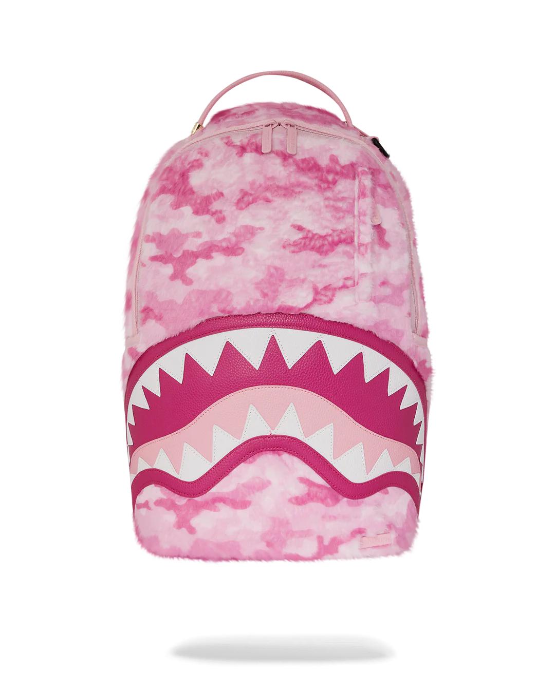 Sprayground FURRROCIOUS IN PINK DLXSF BACKPACK