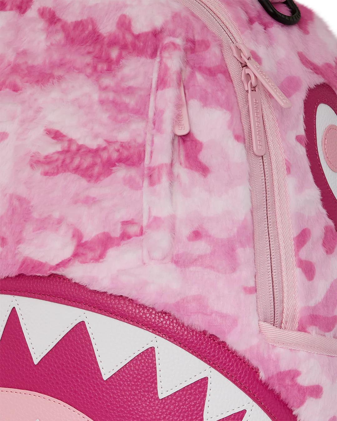 Sprayground FURRROCIOUS IN PINK DLXSF BACKPACK