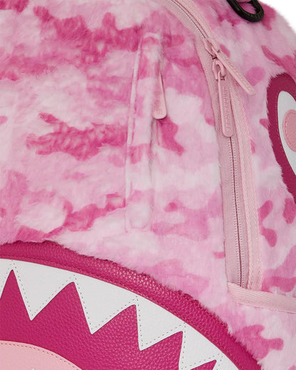 Sprayground FURRROCIOUS IN PINK DLXSF BACKPACK