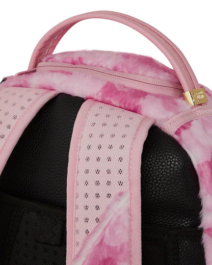 Sprayground FURRROCIOUS IN PINK DLXSF BACKPACK