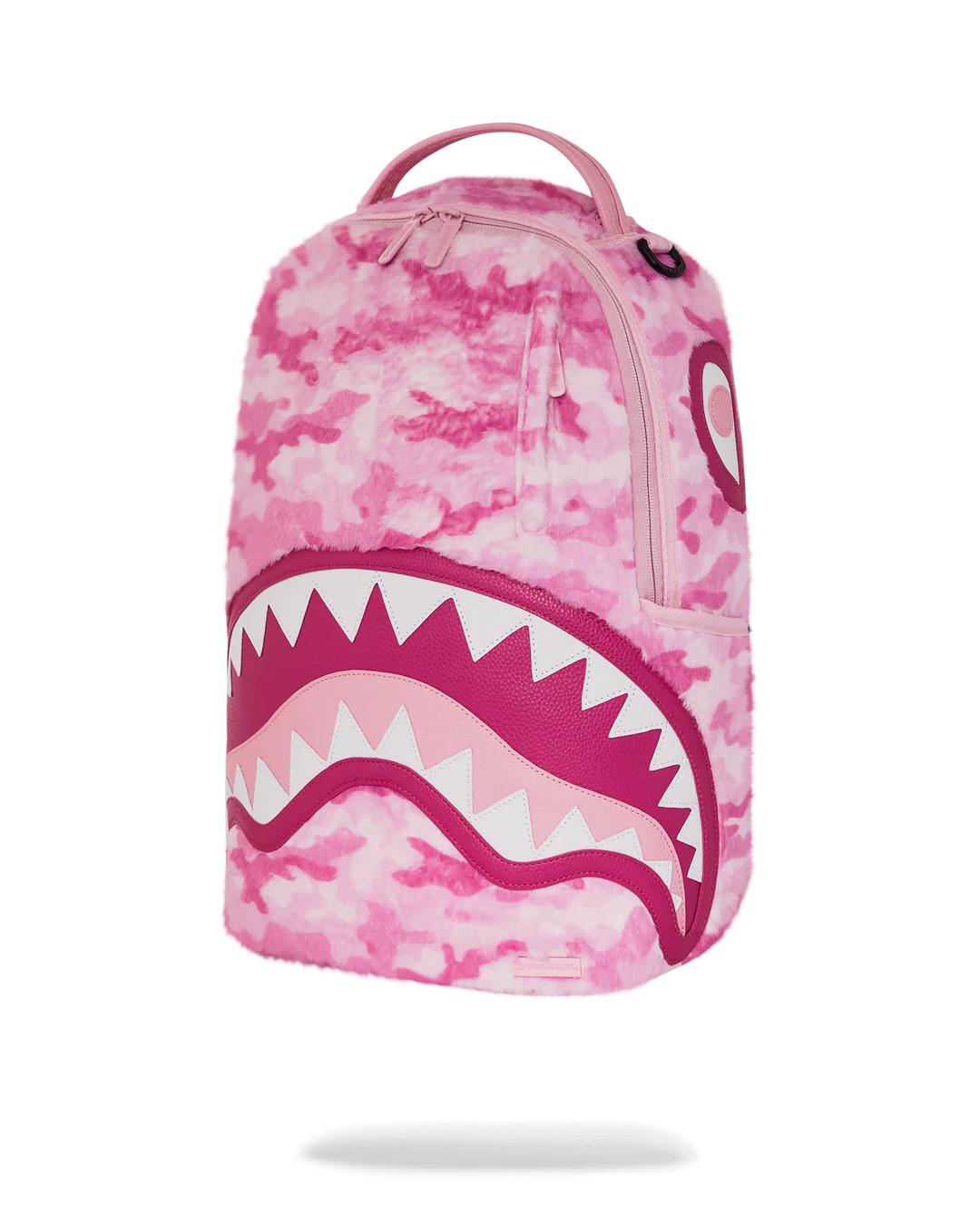 Sprayground FURRROCIOUS IN PINK DLXSF BACKPACK
