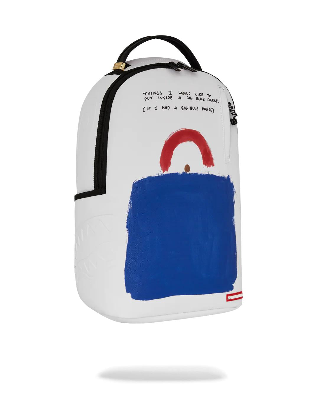 Sprayground KEITH HARING BIG BLUE PURSE ART BACKPACK