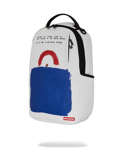 Sprayground KEITH HARING BIG BLUE PURSE ART BACKPACK