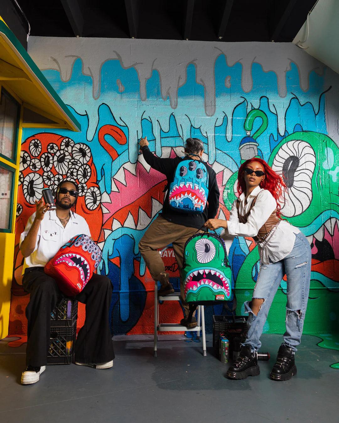 Sprayground JORGE RODRIGUEZ THE ARTIST COLLAB BOB SHARK BACKPACK