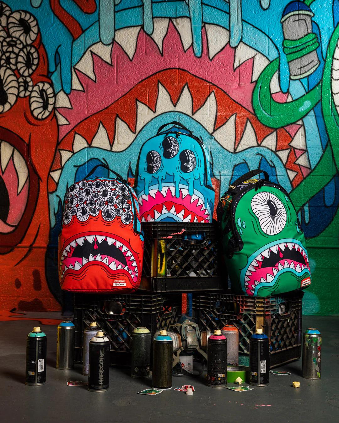 Sprayground JORGE RODRIGUEZ THE ARTIST COLLAB BOB SHARK BACKPACK