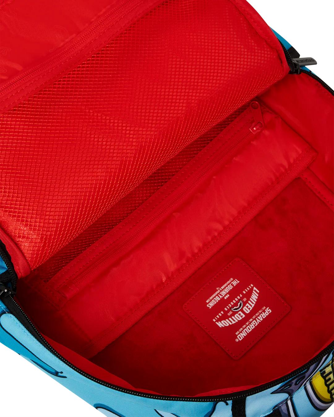 Sprayground JORGE RODRIGUEZ THE ARTIST COLLAB DRIPS SHARKS BACKPACK