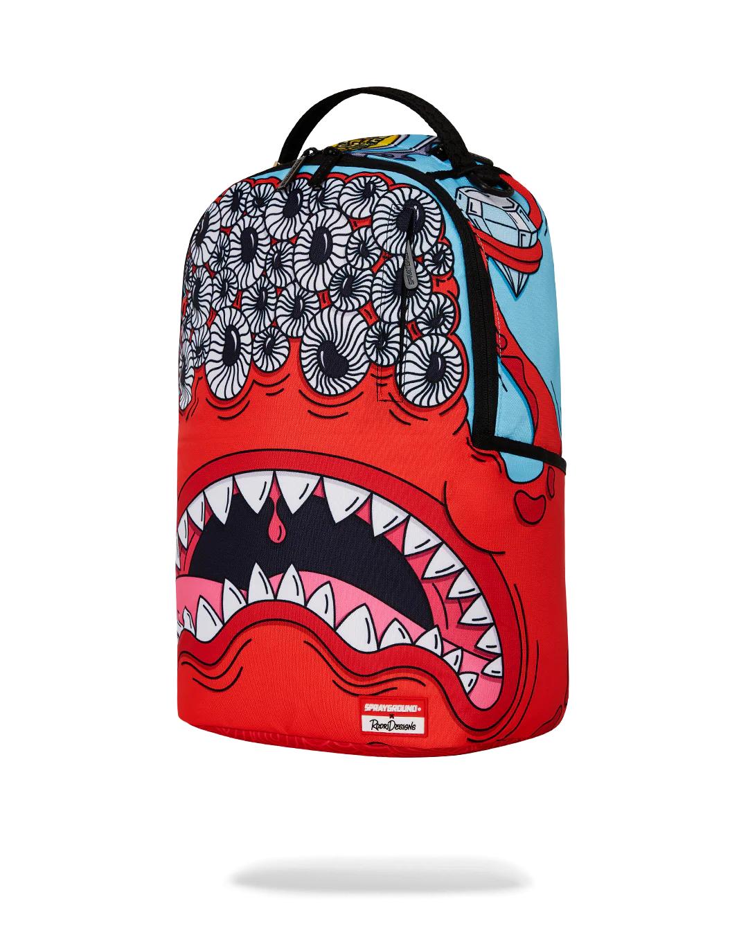 Sprayground JORGE RODRIGUEZ THE ARTIST COLLAB BLINKY SHARK BACKPACK