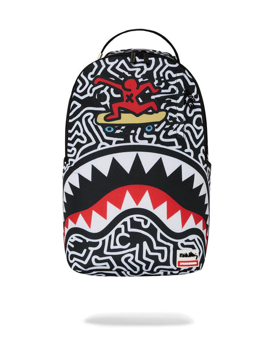 Sprayground KEITH HARING SKATER SHARK DLXSR BACKPACK
