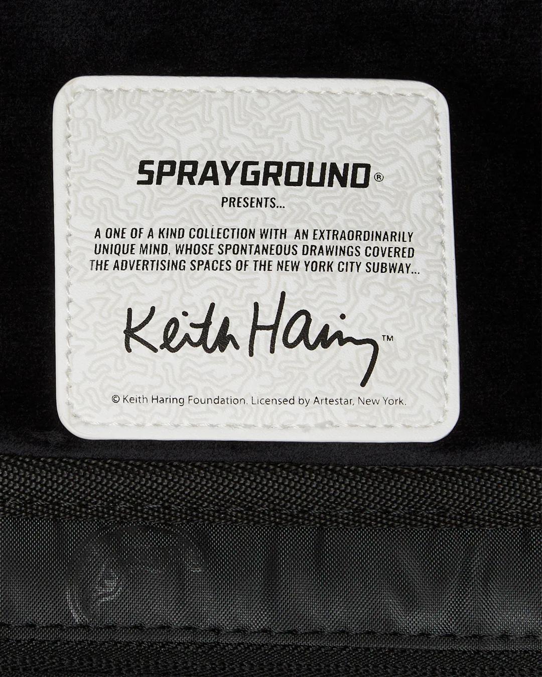 Sprayground KEITH HARING SKATER SHARK DLXSR BACKPACK