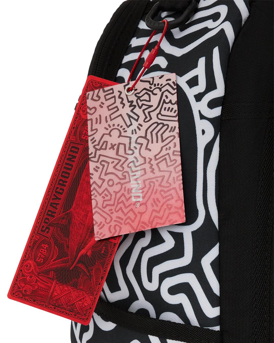 Sprayground KEITH HARING SKATER SHARK DLXSR BACKPACK
