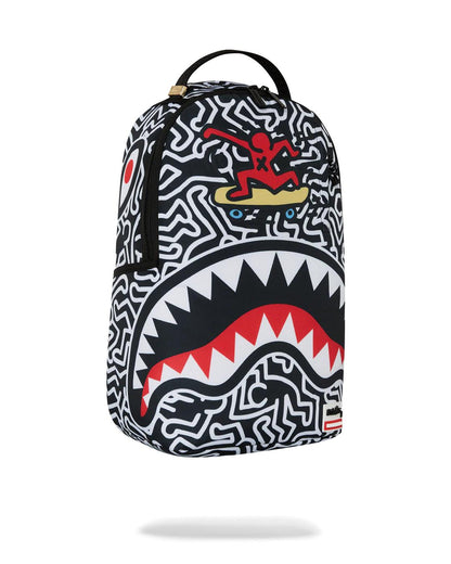 Sprayground KEITH HARING SKATER SHARK DLXSR BACKPACK
