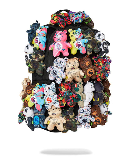 Sprayground PACK OF BEARS REAL PLUSH BEARS RUNWAY PIECE BACKPACK - SUPER EXCLUSIVE