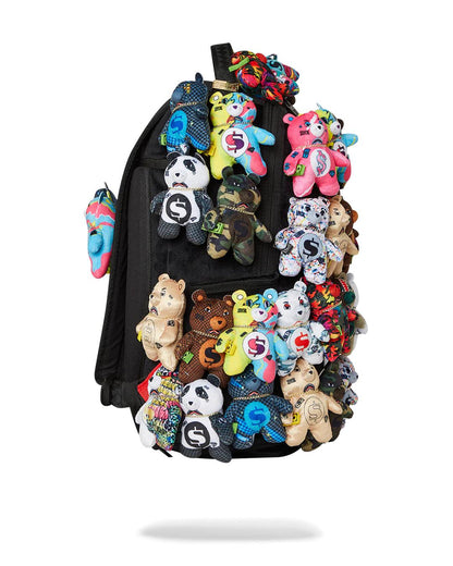 Sprayground PACK OF BEARS REAL PLUSH BEARS RUNWAY PIECE BACKPACK - SUPER EXCLUSIVE