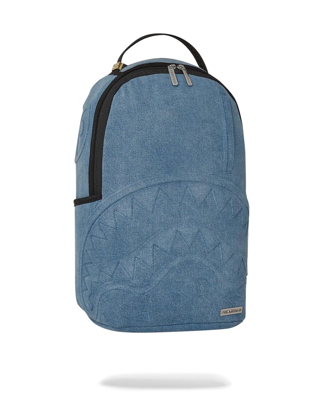 Sprayground STONE WASH 3D SHARK BACKPACK