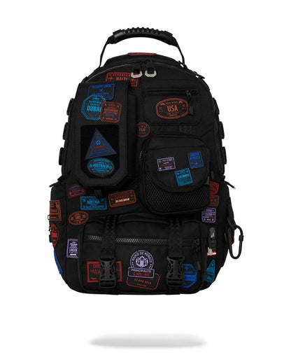 Sprayground JAMES FIRST CLASS I GOT THESE STAMPS BACKPACK