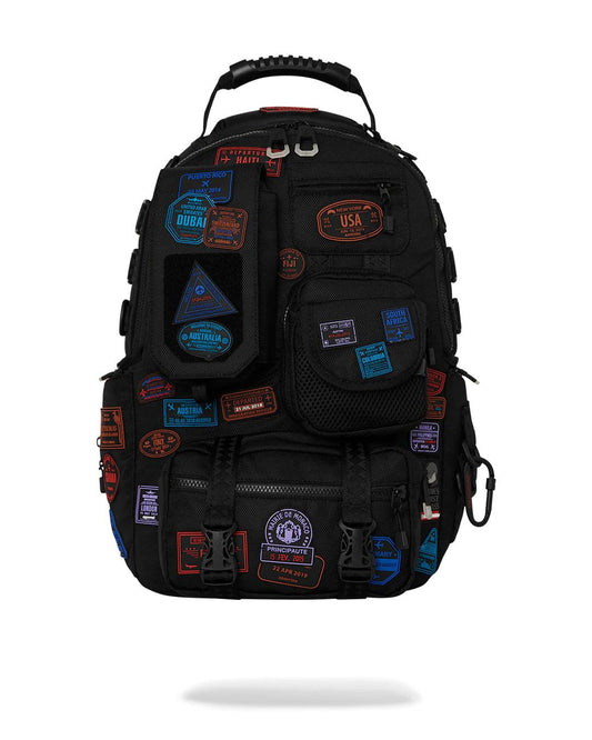 Sprayground JAMES FIRST CLASS I GOT THESE STAMPS BACKPACK