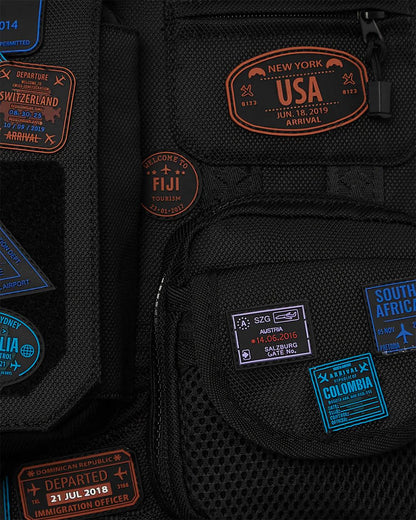 Sprayground JAMES FIRST CLASS I GOT THESE STAMPS BACKPACK