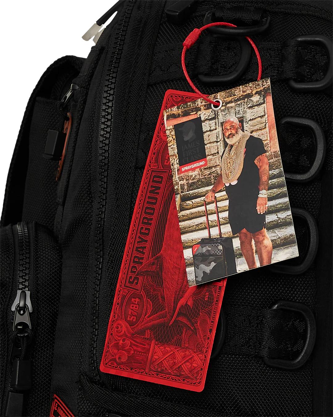 Sprayground JAMES FIRST CLASS I GOT THESE STAMPS BACKPACK