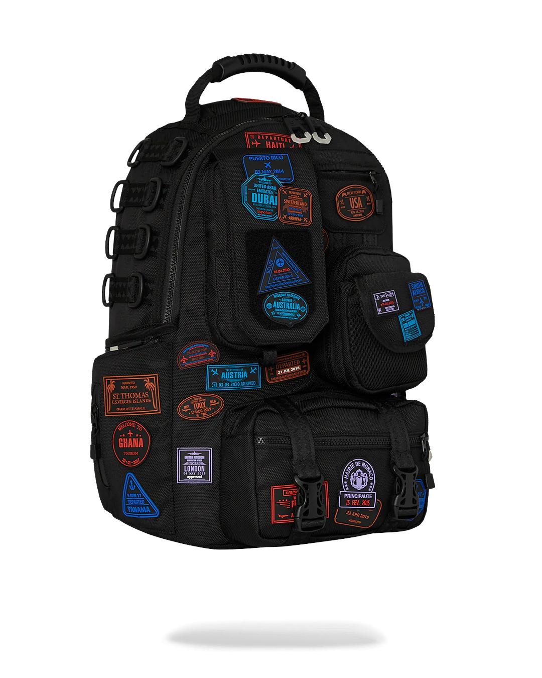 Sprayground JAMES FIRST CLASS I GOT THESE STAMPS BACKPACK