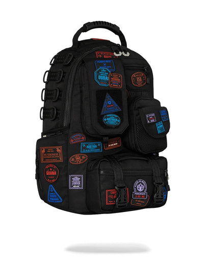 Sprayground JAMES FIRST CLASS I GOT THESE STAMPS BACKPACK