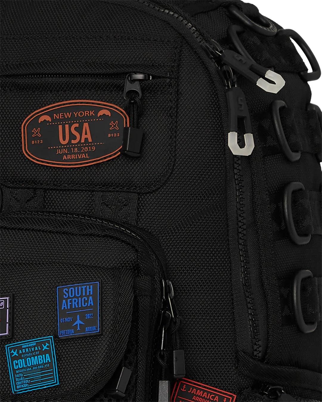 Sprayground JAMES FIRST CLASS I GOT THESE STAMPS BACKPACK