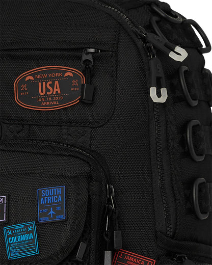 Sprayground JAMES FIRST CLASS I GOT THESE STAMPS BACKPACK