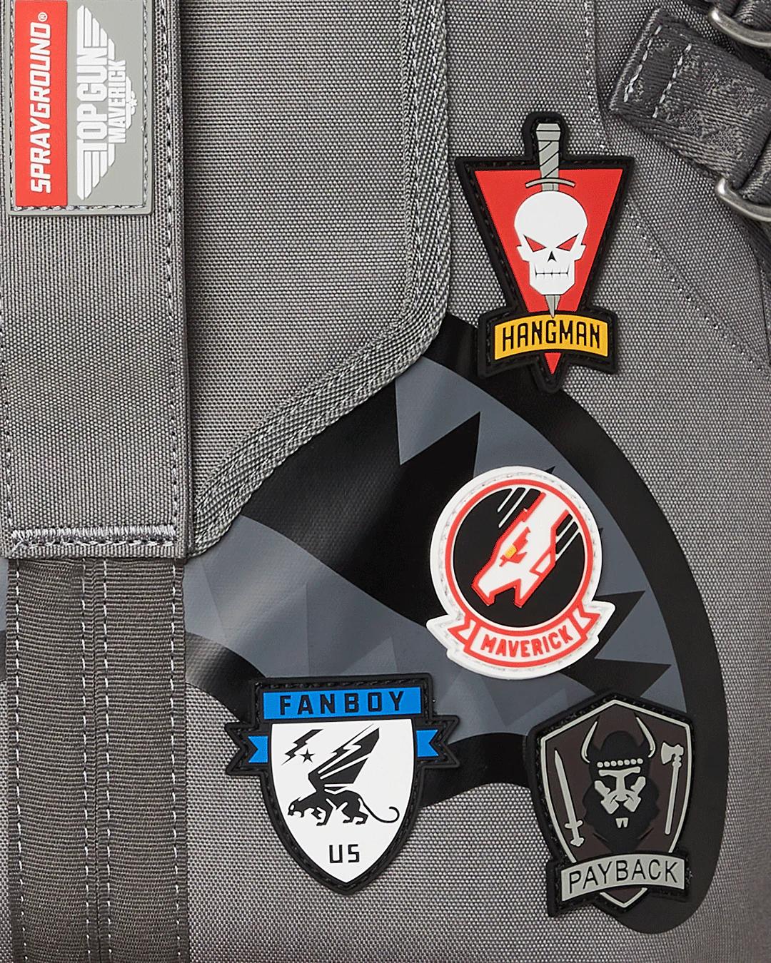 Sprayground TOP GUN FLIGHT CREW OFFICIAL COLLAB PILOT BACKPACK