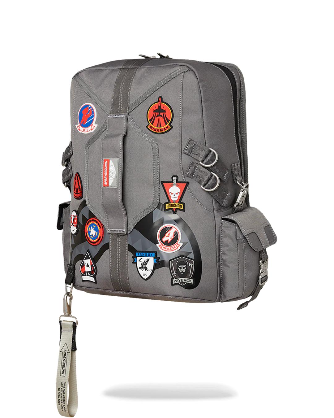 Sprayground TOP GUN FLIGHT CREW OFFICIAL COLLAB PILOT BACKPACK