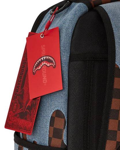 Sprayground FABRIC HOUSE SHARK DRIP BACKPACK