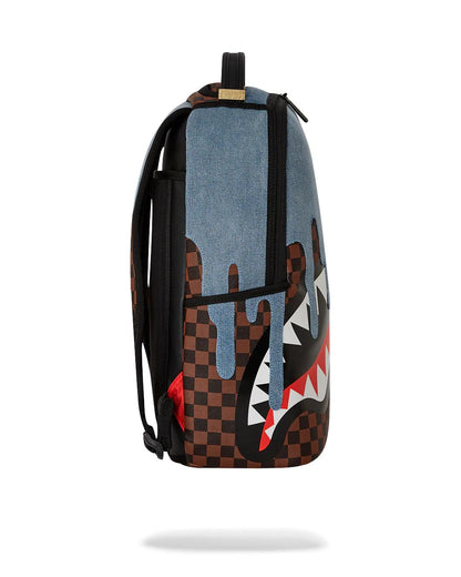 Sprayground FABRIC HOUSE SHARK DRIP BACKPACK