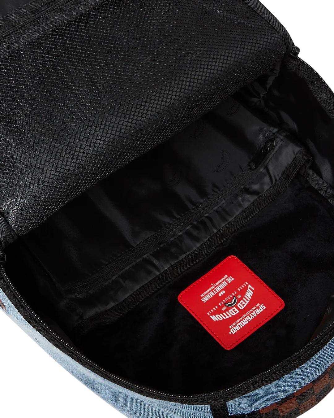 Sprayground FABRIC HOUSE SHARK DRIP BACKPACK