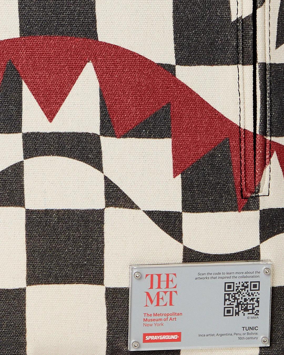 Sprayground THE MET INCA CHECKERBOARD BACKPACK