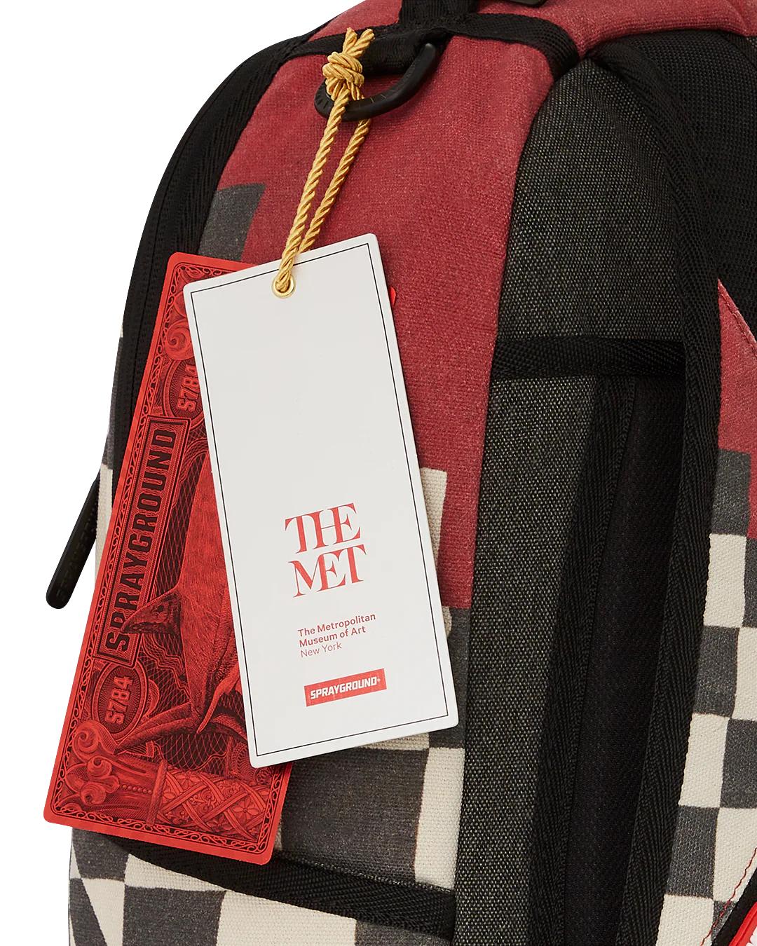 Sprayground THE MET INCA CHECKERBOARD BACKPACK