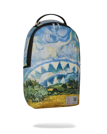 Sprayground THE MET VAN GOGH WHEAT FIELD WITH CYPRESSES BACKPACK