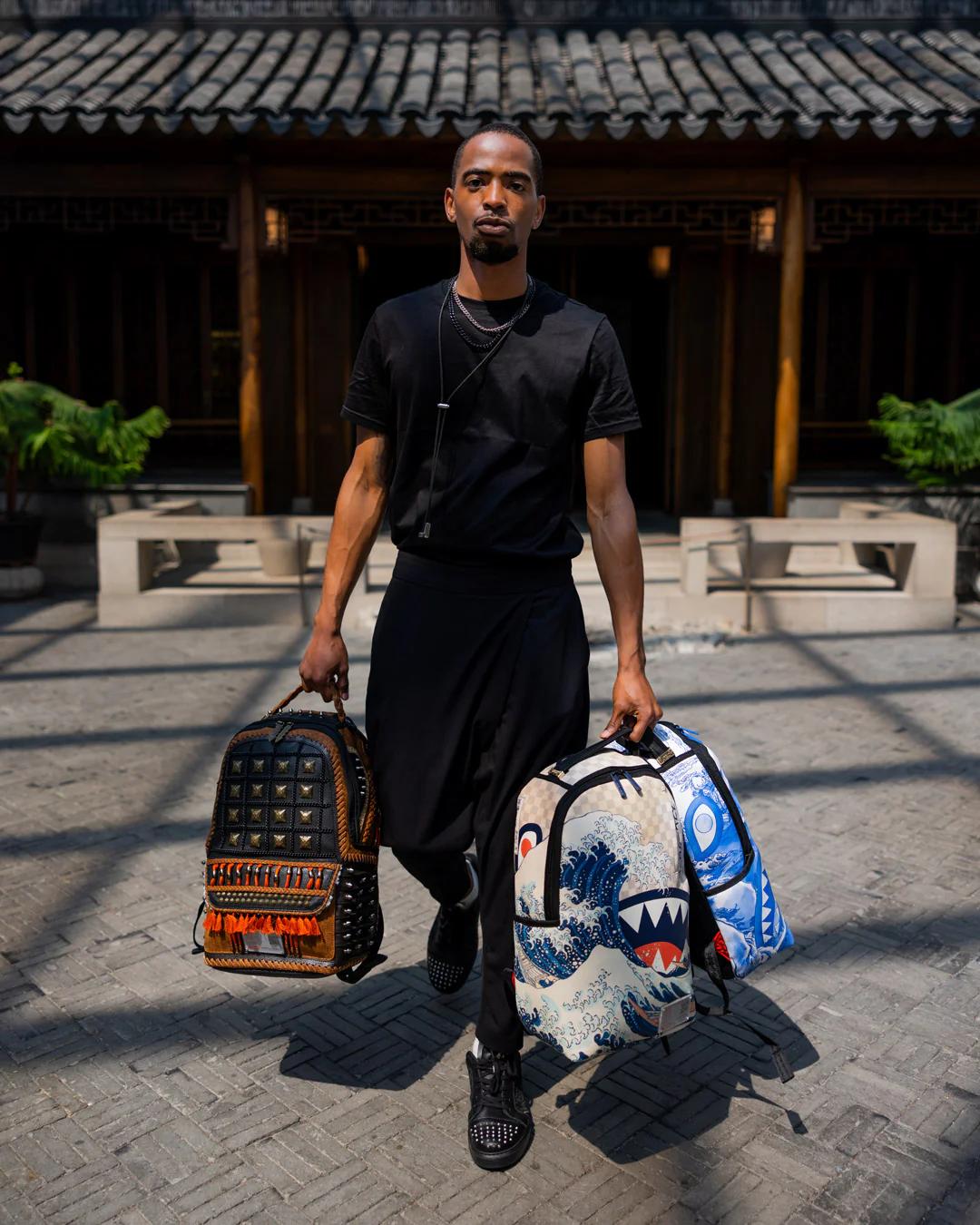Sprayground THE MET HOKUSAI GREAT WAVE BACKPACK
