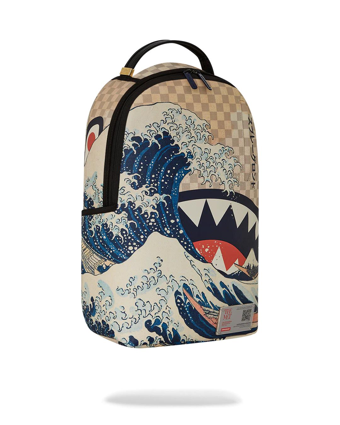 Sprayground THE MET HOKUSAI GREAT WAVE BACKPACK