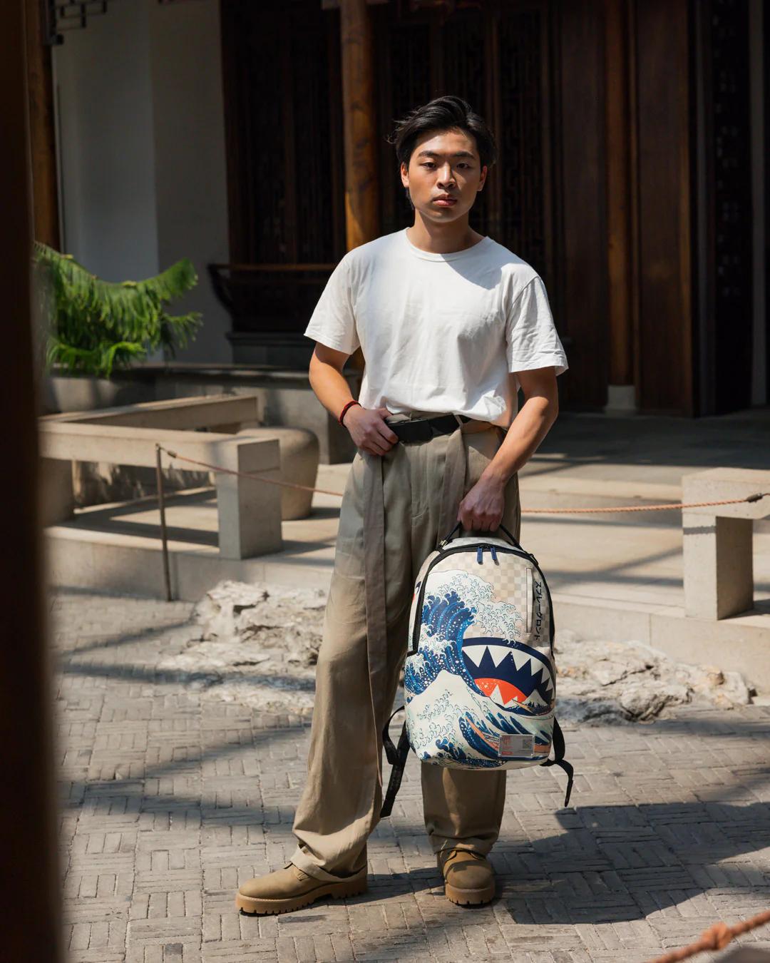 Sprayground THE MET HOKUSAI GREAT WAVE BACKPACK