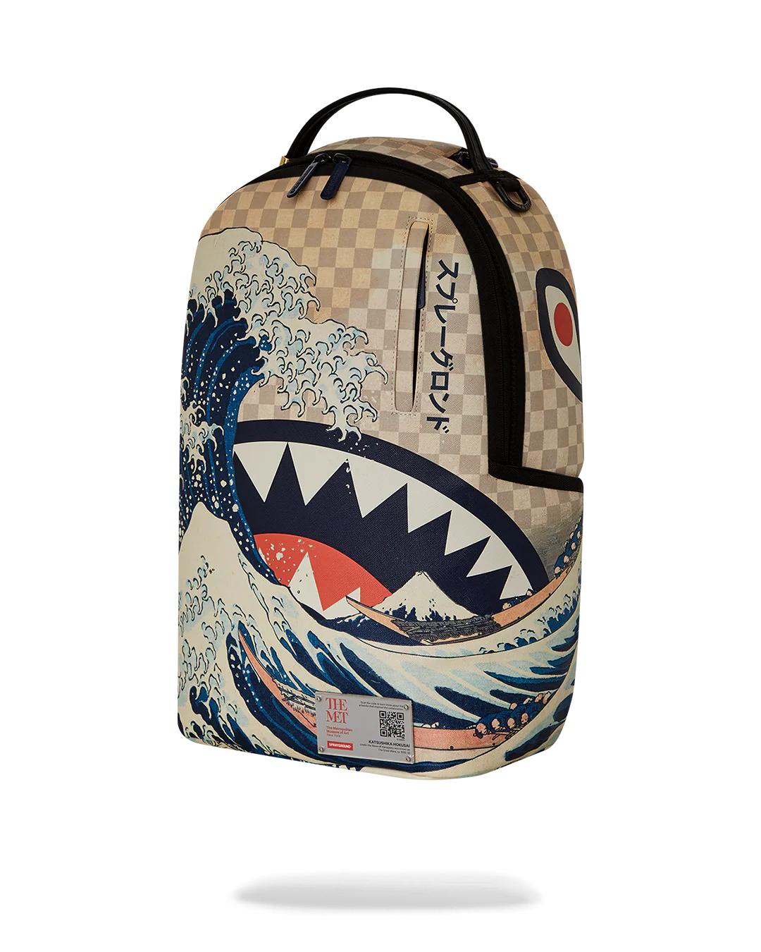 Sprayground THE MET HOKUSAI GREAT WAVE BACKPACK