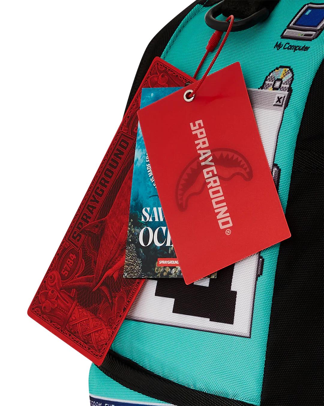 Sprayground CLEANUP YOUR DESKTOP BACKPACK